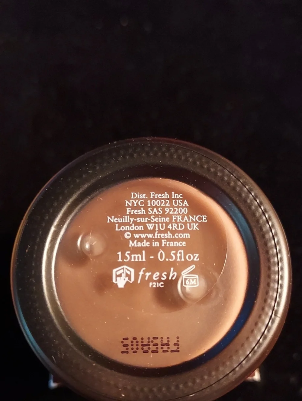 fresh Black Tea Advanced Age Renewal Eye Cream - Brown SEALED